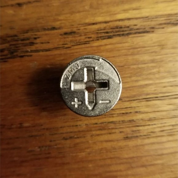 🌟NEW CAM lock fastener fitting furniture connector 9/16 inch diameter (1 piece) - Picture 1 of 5